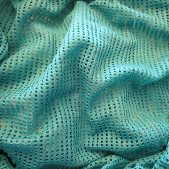 Speedo Men's Swim Trunks, Blue & Green Leaf Print, Pockets, Size XL - Picture 6 of 12